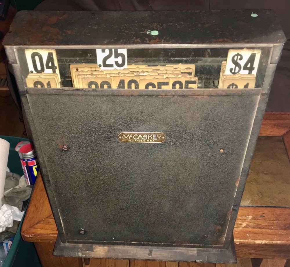 Antique McCaskey 999M Cash Register