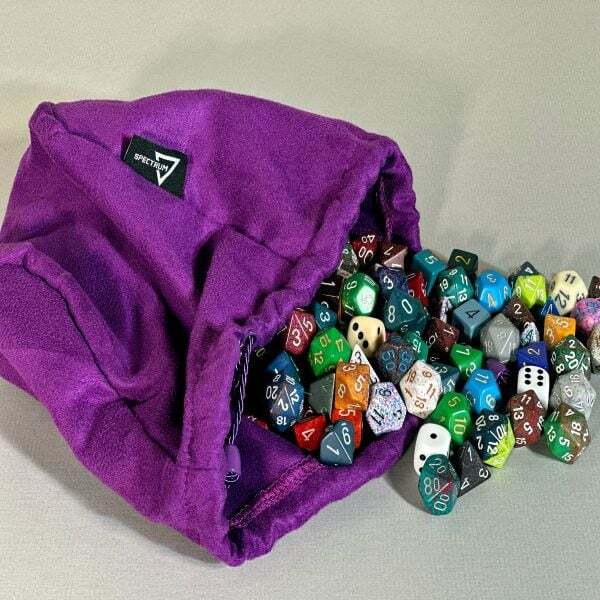 1 BCW Large Purple Dice Bag