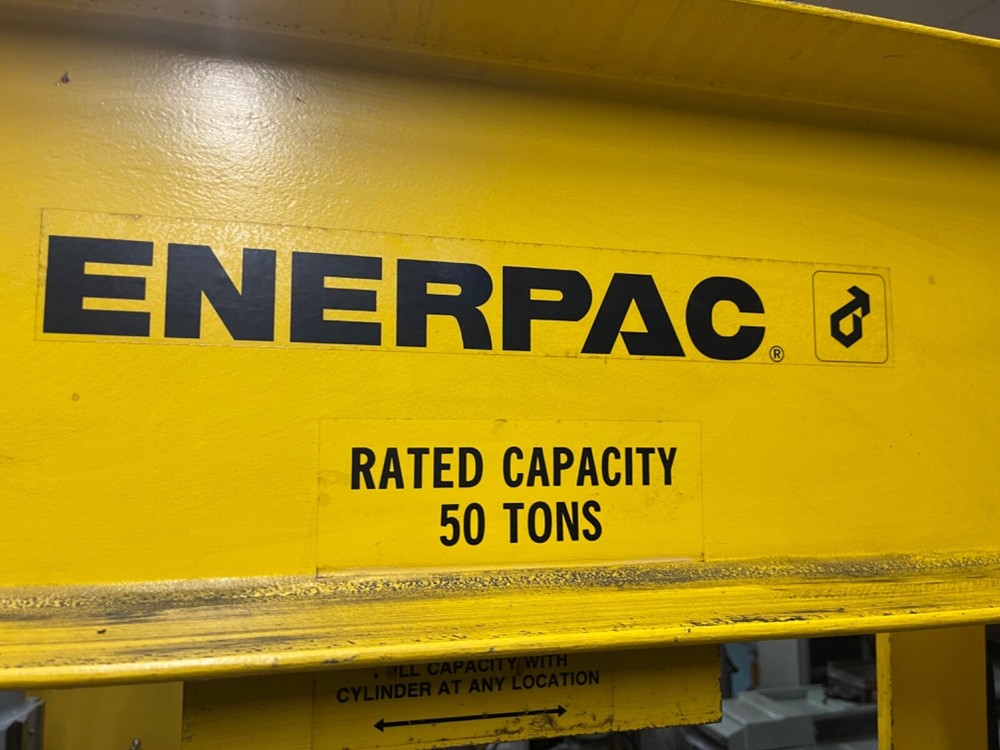 Enerpac 50 Ton, H-Frame Hydraulic Press