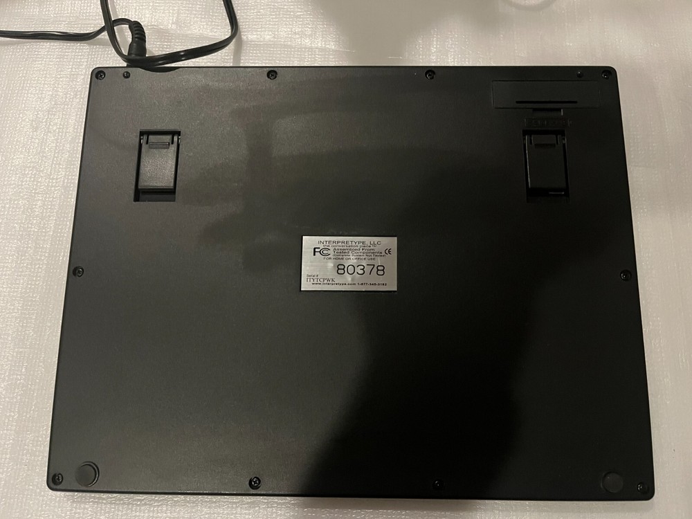 Interpretype ITY Translation Device with Software and Cables