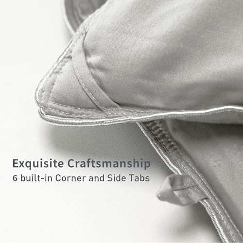 Twin Comforter Silver Gray Lightweight Down Twin/TwinXL Silver Gray / Thin