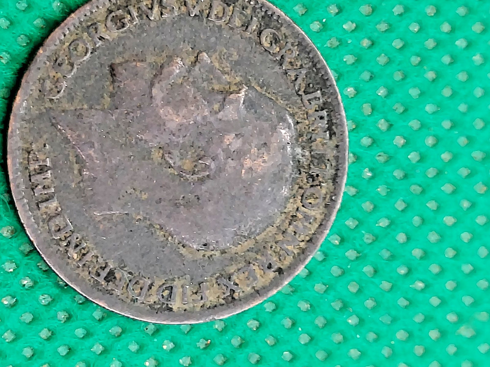 british farthing coin 1919