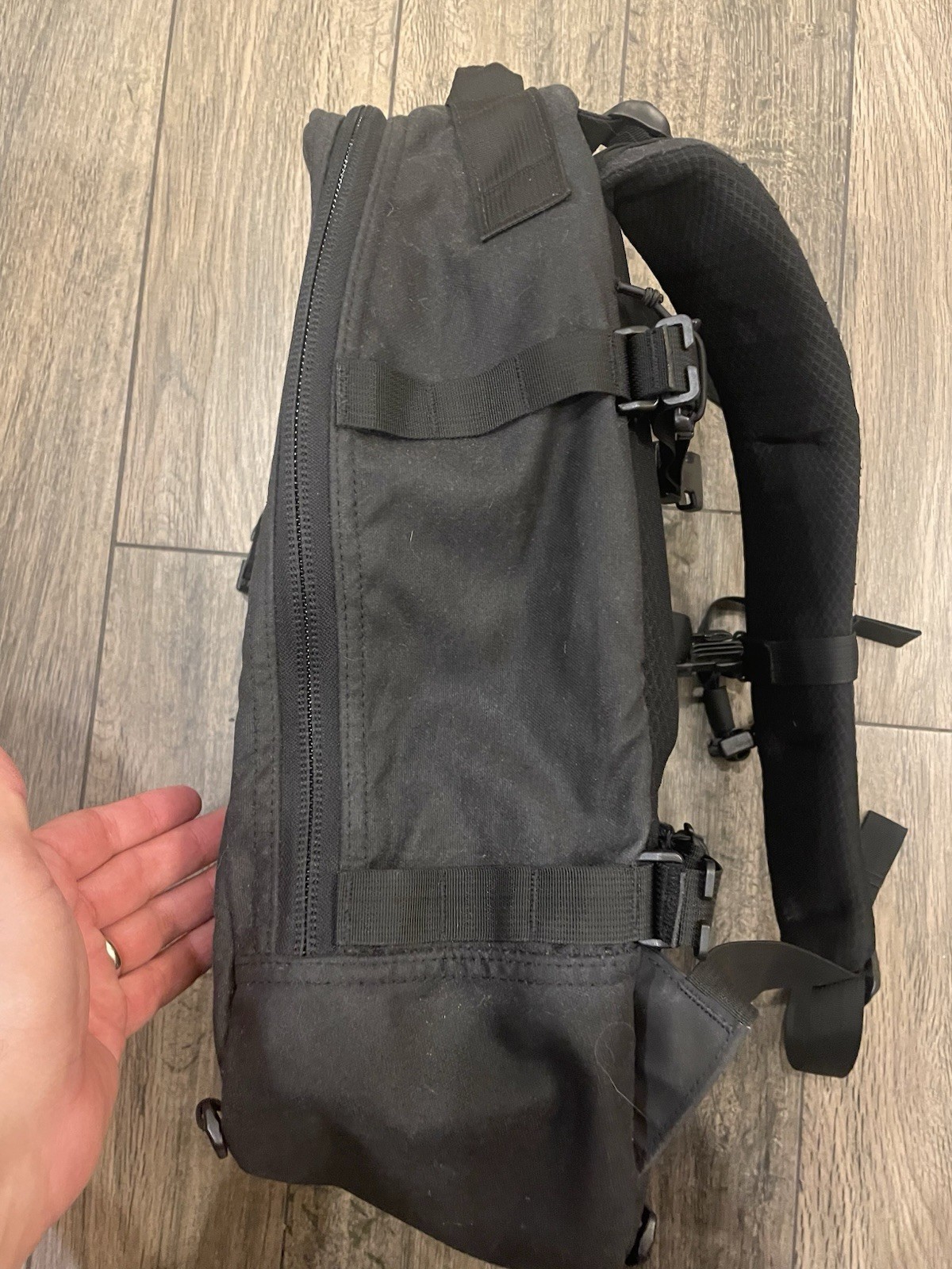 Triple Aught Design FAST Pack Litespeed – Armory Edition Black Waxed Canvas