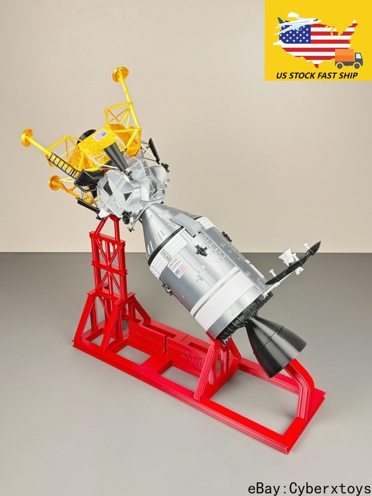 1/48 NASA Apollo Command Service Module CSM Lunar Module LM Model Finished Set