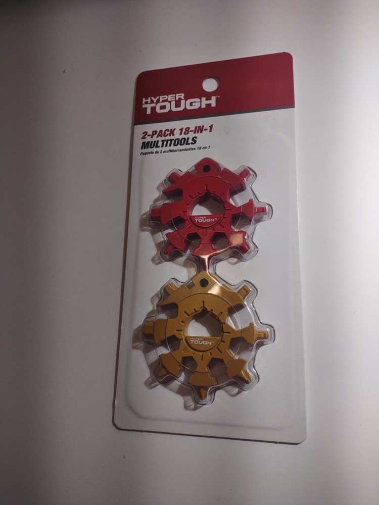 Wal-mart Hyper Tough 2-pack 18-in-1 Snowflake Multitools