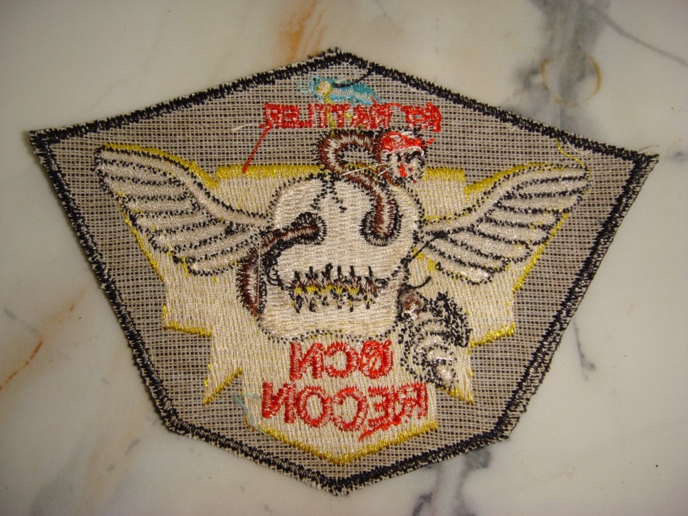 US 5th SF Grp RT RATTLER CCN , VIETNAM WAR PATCH