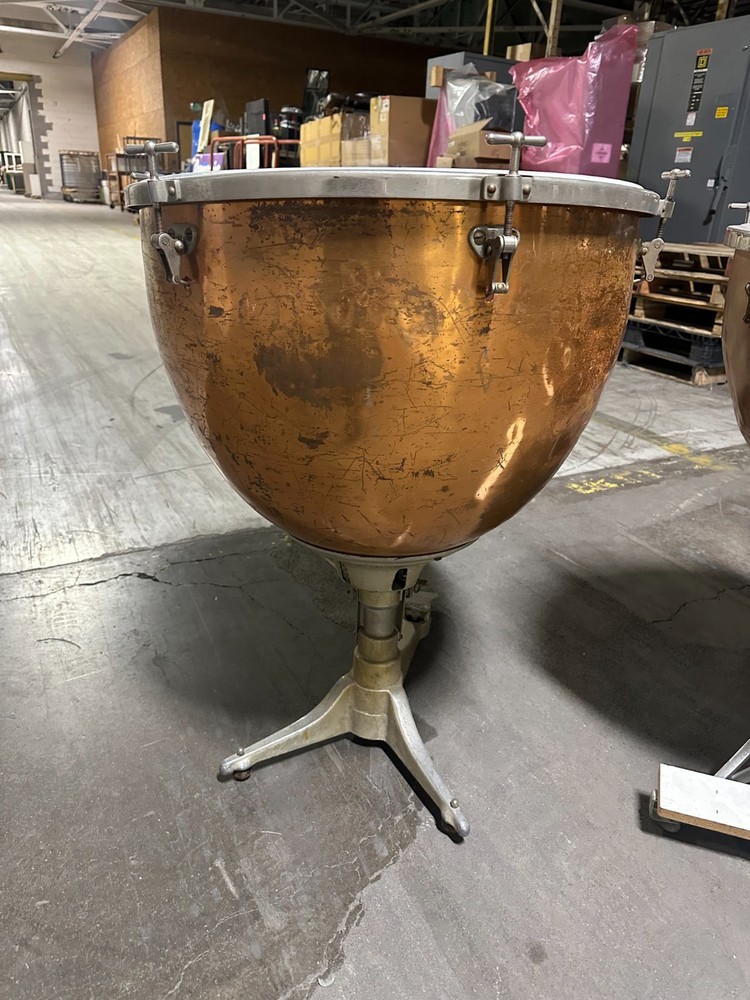 4 LUDWIG TIMPANI COPPER DRUMS