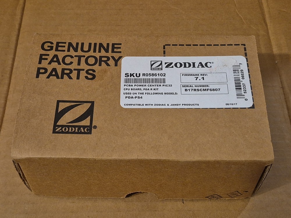 Jandy R0586102 CPU PCBA Power Center Replacement Pool & Spa