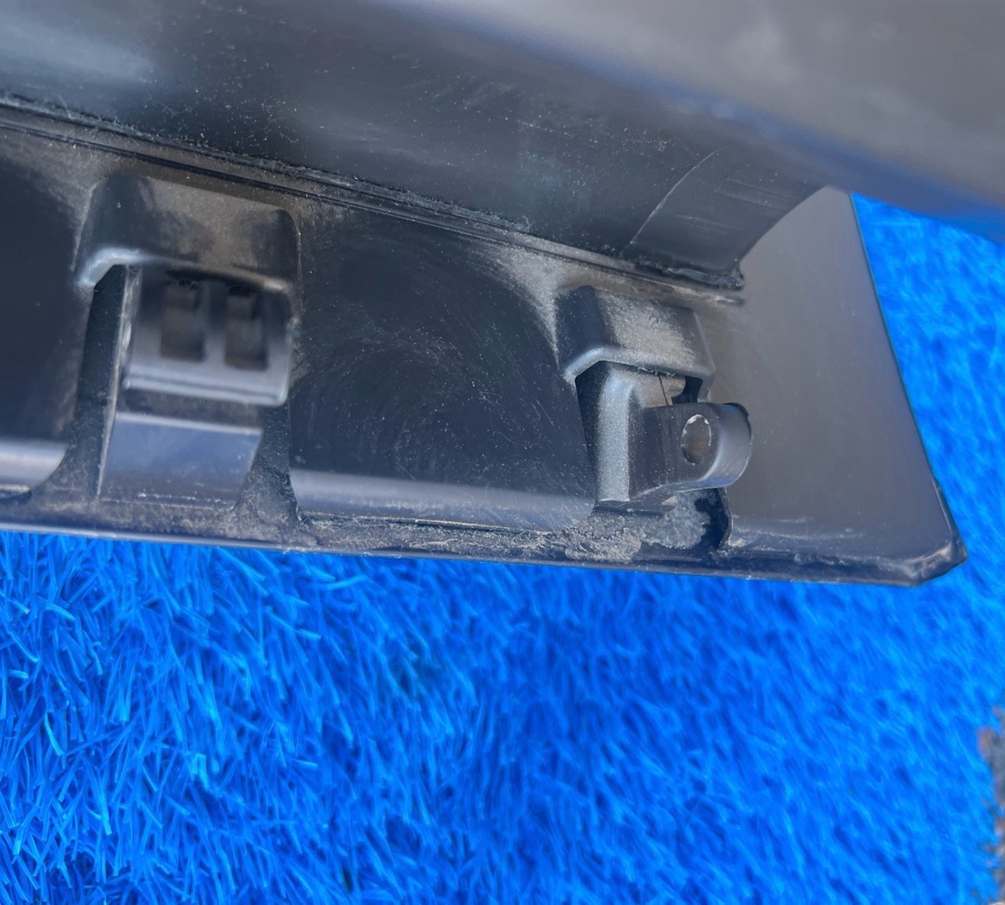 2011-2019 Ford Explorer Black Glove Box Dash Storage Silver OEM BB53-78060T10