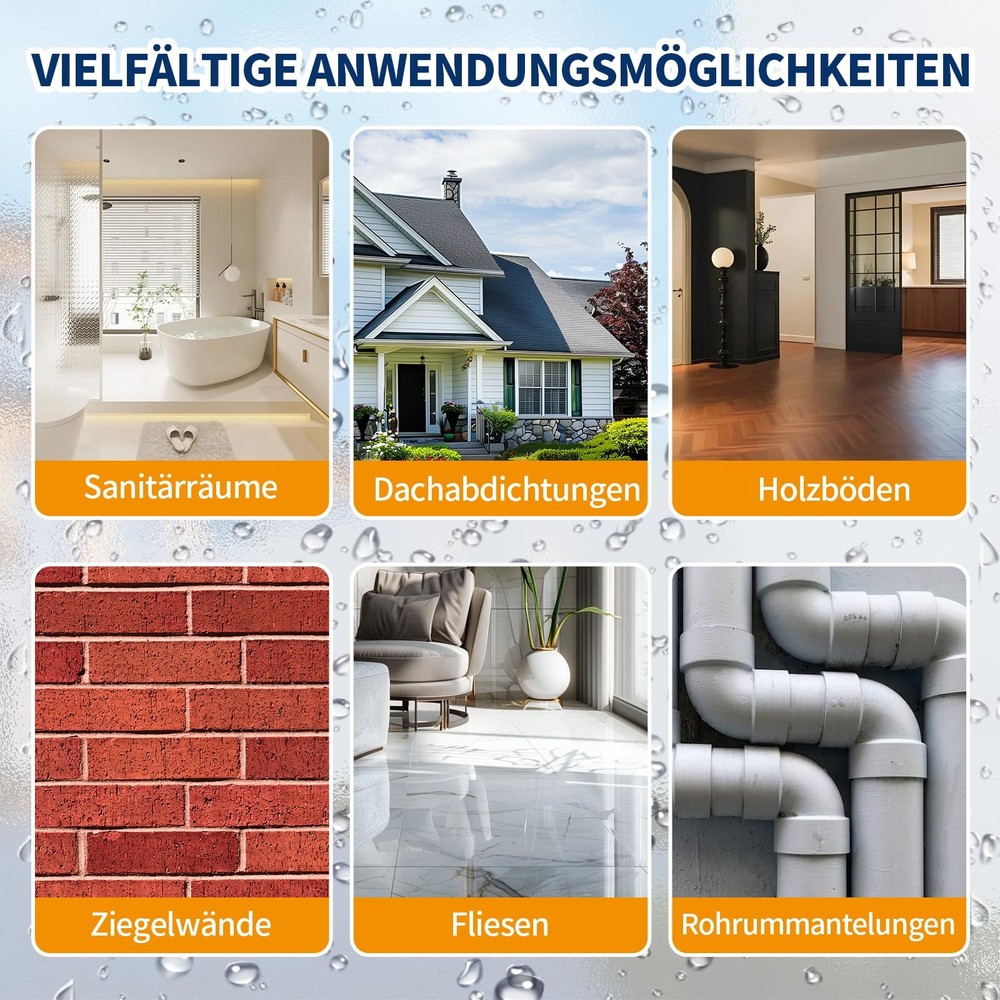 Polyurethane Waterproof Coating, Quadence Invisible Transparent