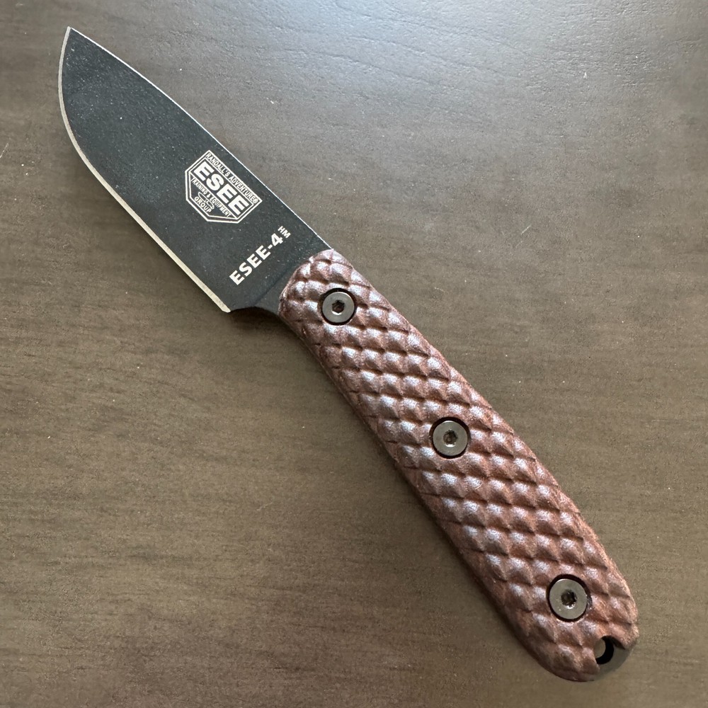 Dragonscale scales compatible with ESEE-3/4HM knife