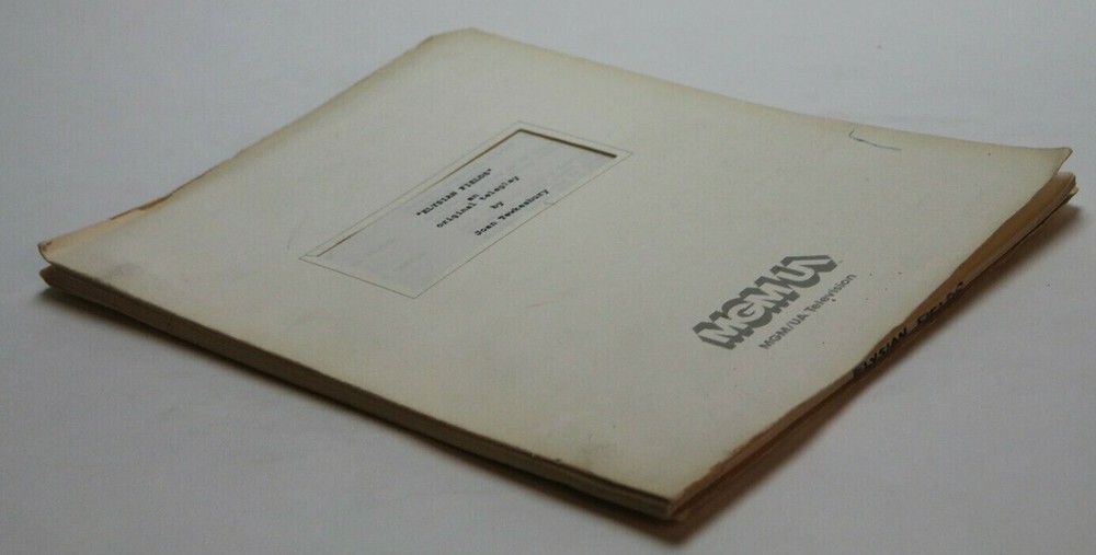 CBS SUMMER PLAYHOUSE / Joan Tewkesbury 1987 TV Script, "Elysian Fields"