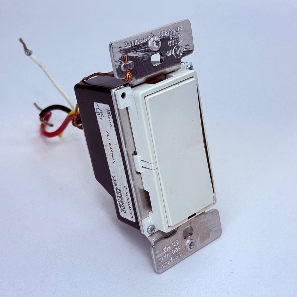 Lightolier Controls CC600VAPLC W Dimmer - White
