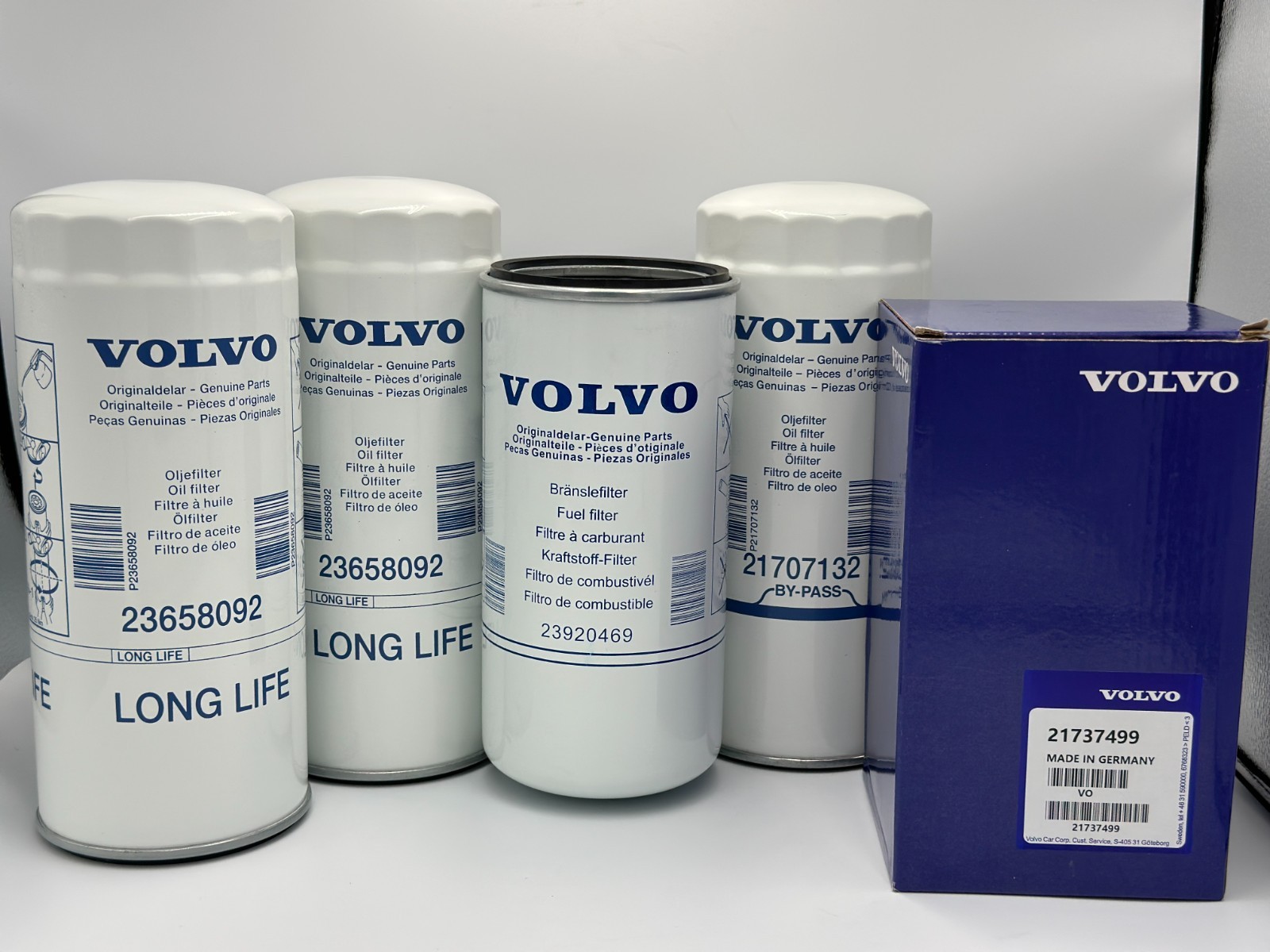Volvo Filters KIT  (2)-23658092 / 21707132 / 23920469 / 21737499