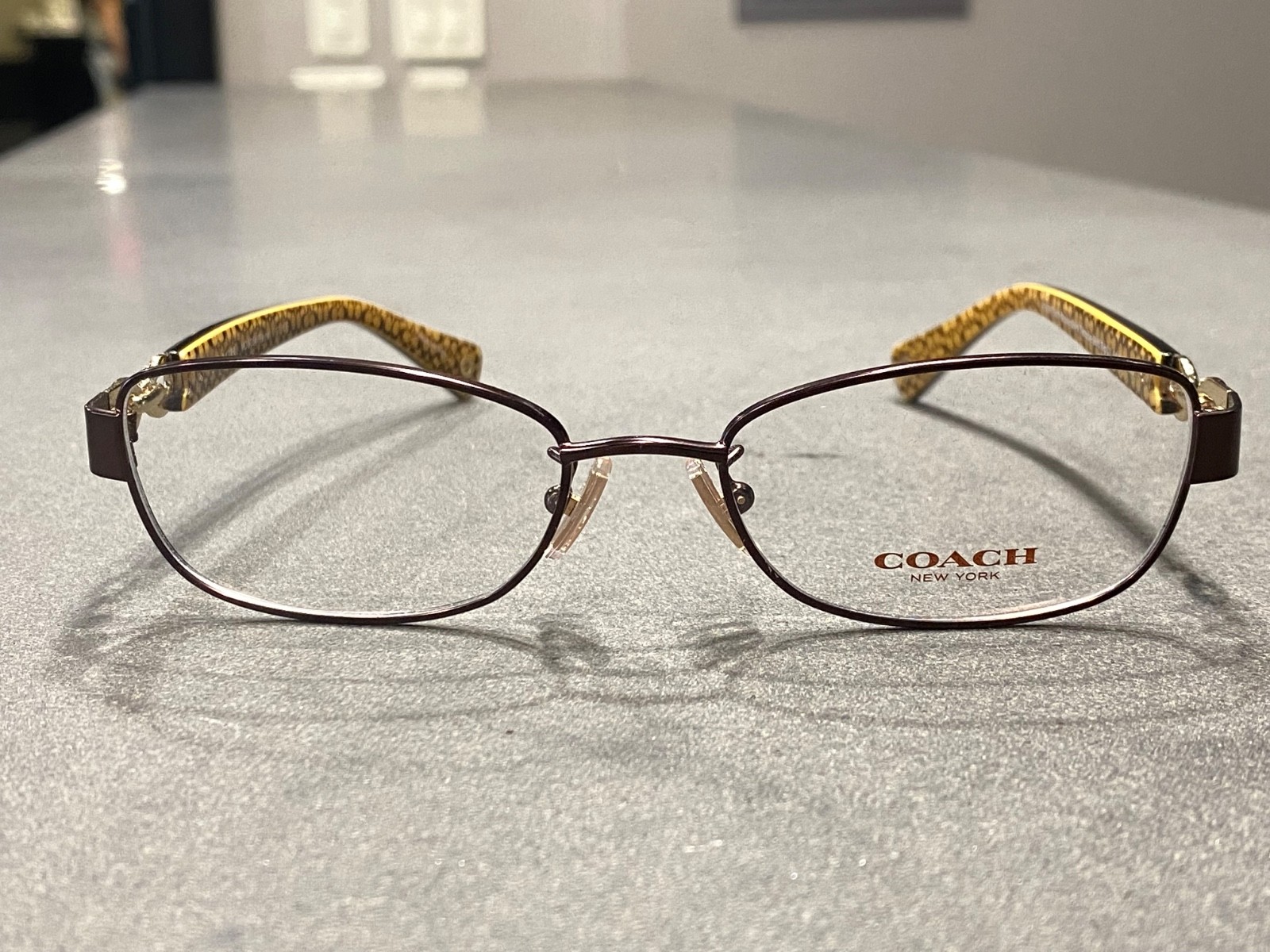 COACH HC 5054 9187 Women’s Eyeglasses | Satin Brown 51-17-135mm Authentic