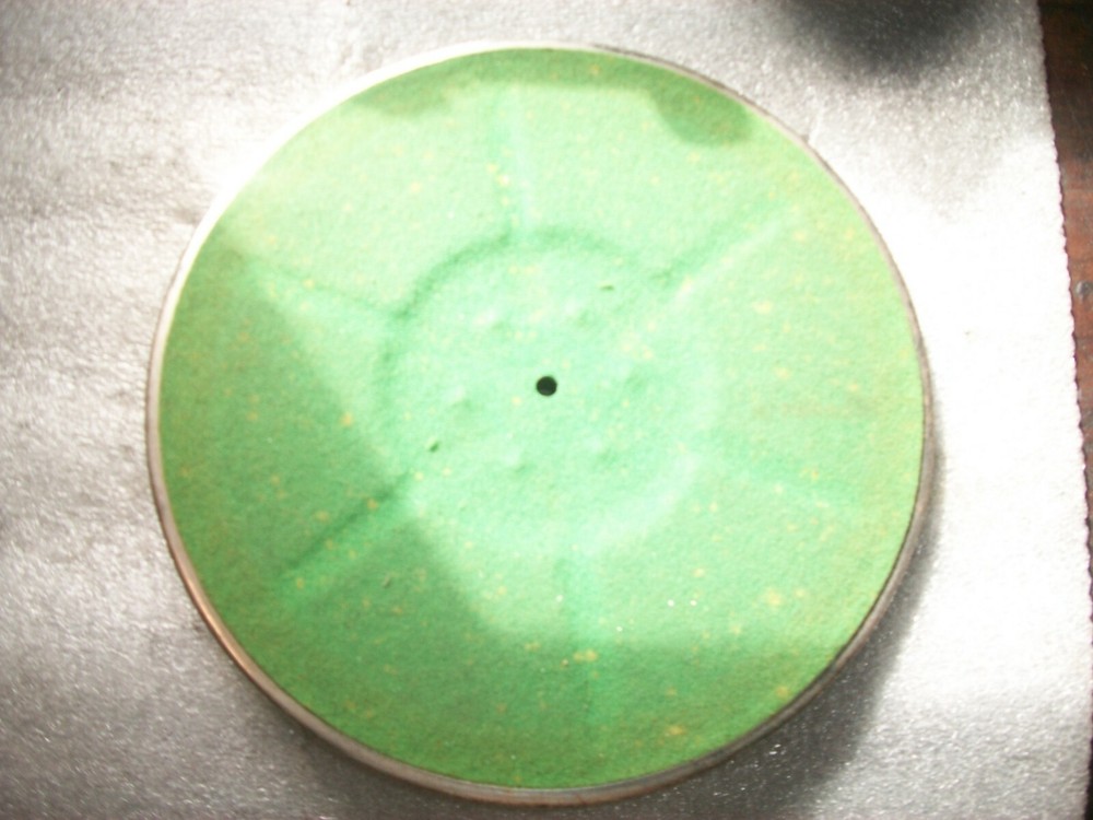PHONOGRAPH MOTOR AND 12" PLATTER***MOTOR REBUILT***