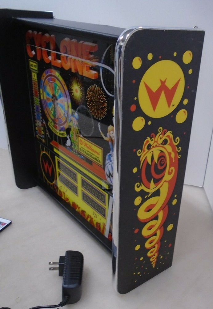 Williams Cyclone Pinball Head LED Display light box