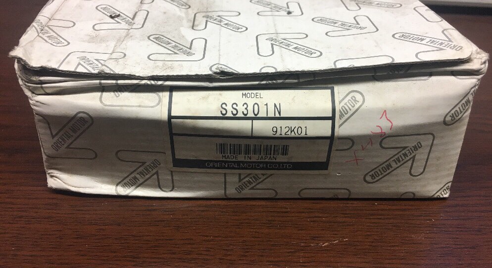ORIENTAL MOTOR SS301N SPEED CONTROL