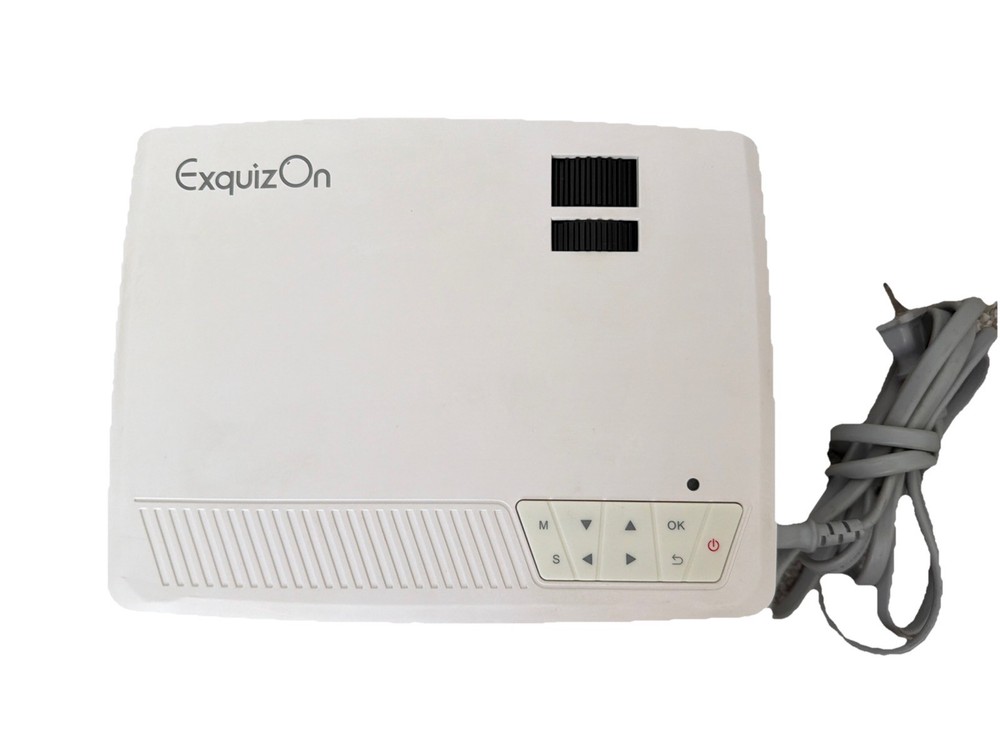 ExquizOn Mini White Projector - TESTED