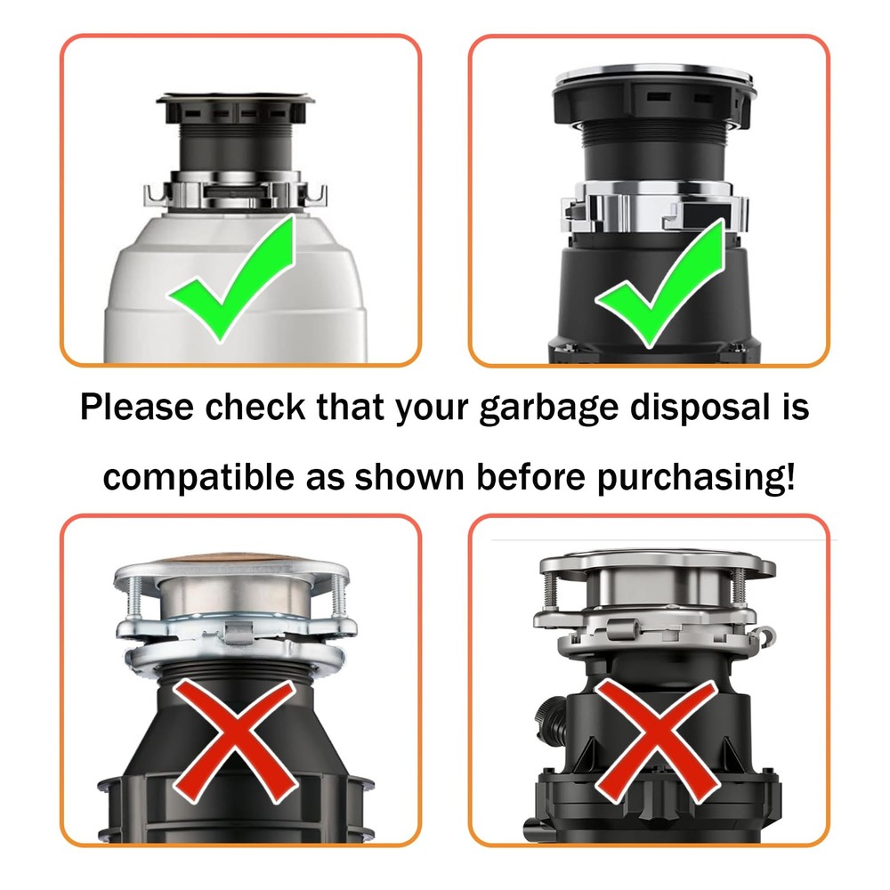 Removable Garbage Disposal Splash Guard Sink Stopper for Easy Cleanup