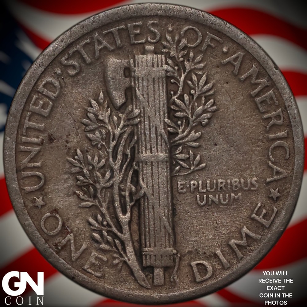 1918 P Mercury Dime A0532