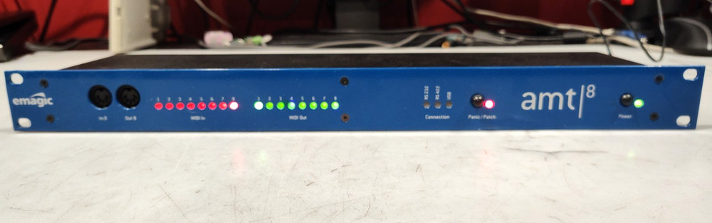 Emagic AMT8 8-Channel Rackmount USB MIDI Interface