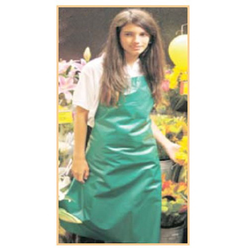Locknane Jo-Lock Vinyl Apron White, 7 Mil Thickness | 1 Each