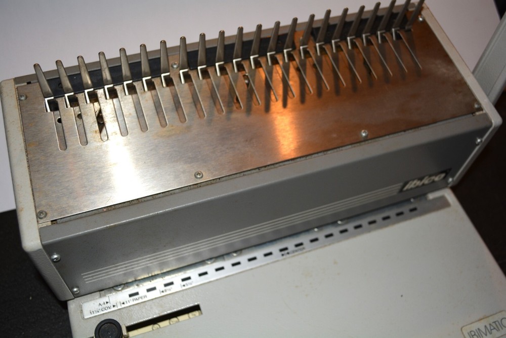 Ibico book binding machine. Comb binders. Ibimatic
