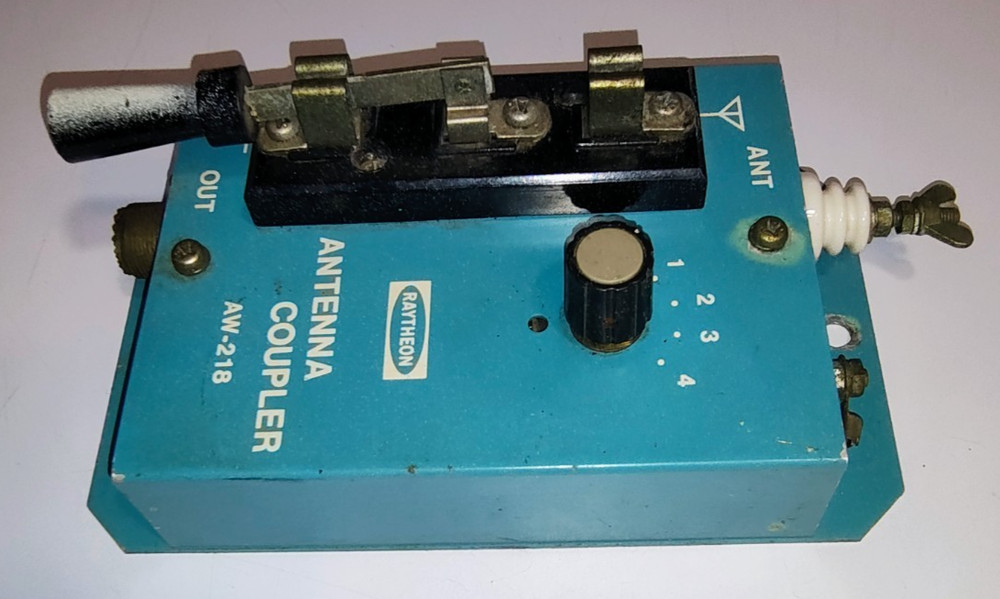 Raytheon AW-218 Antenna Coupler Switch.