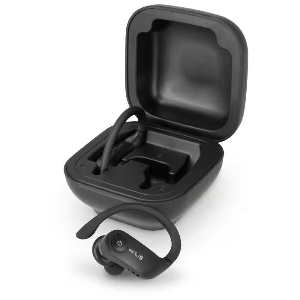 True Wireless Stereo Bluetooth Earbuds, Sweatproof Design with Rechargeable Case