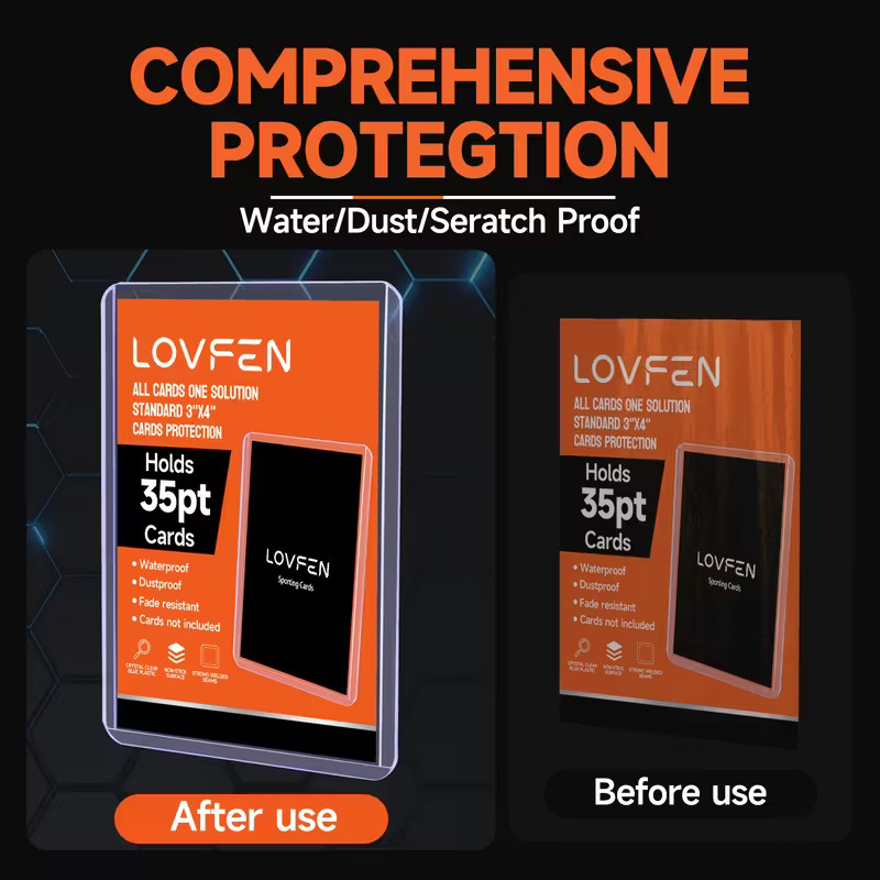 100ct Top Loader LOVFEN 3 "X 4" TCG Protective Case