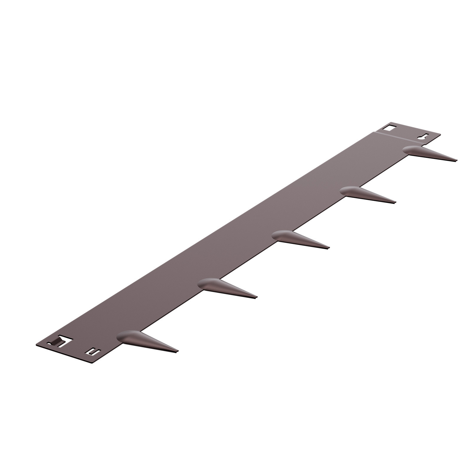 Steel Landscape Edging 5 Packs 39 x 4in Rust-Resistant Edging Border Brown