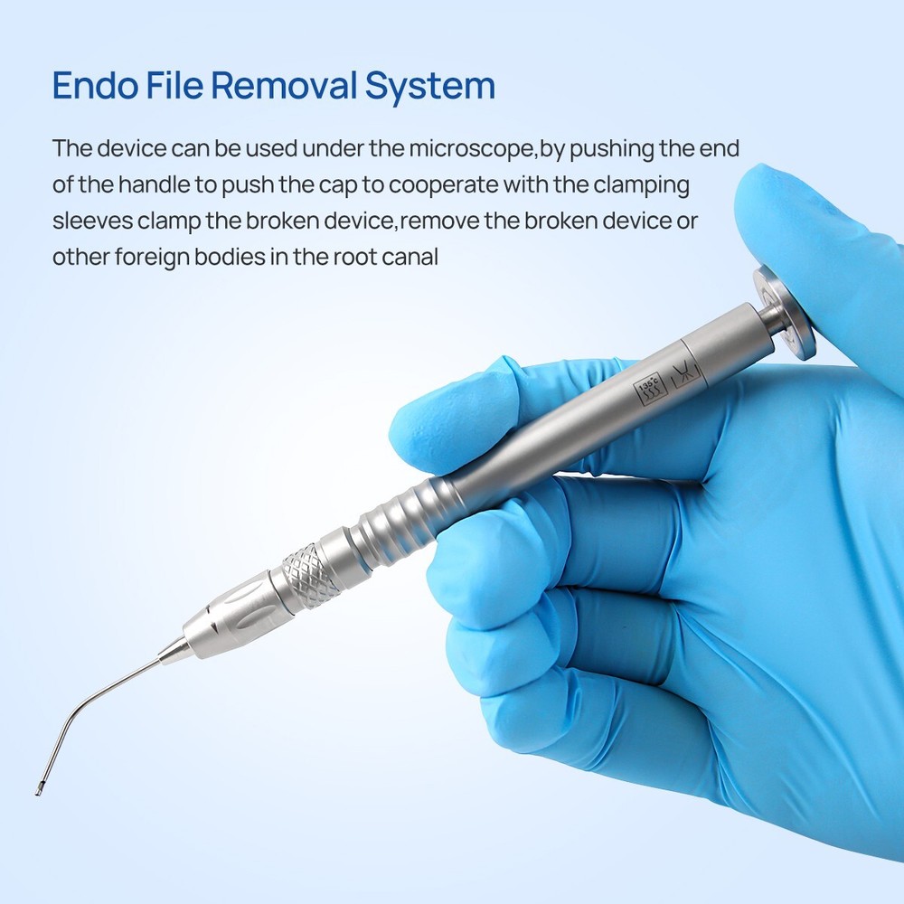Dental Broken File Extractor Endodontic Removal System Kit Endo Root Canal Tools