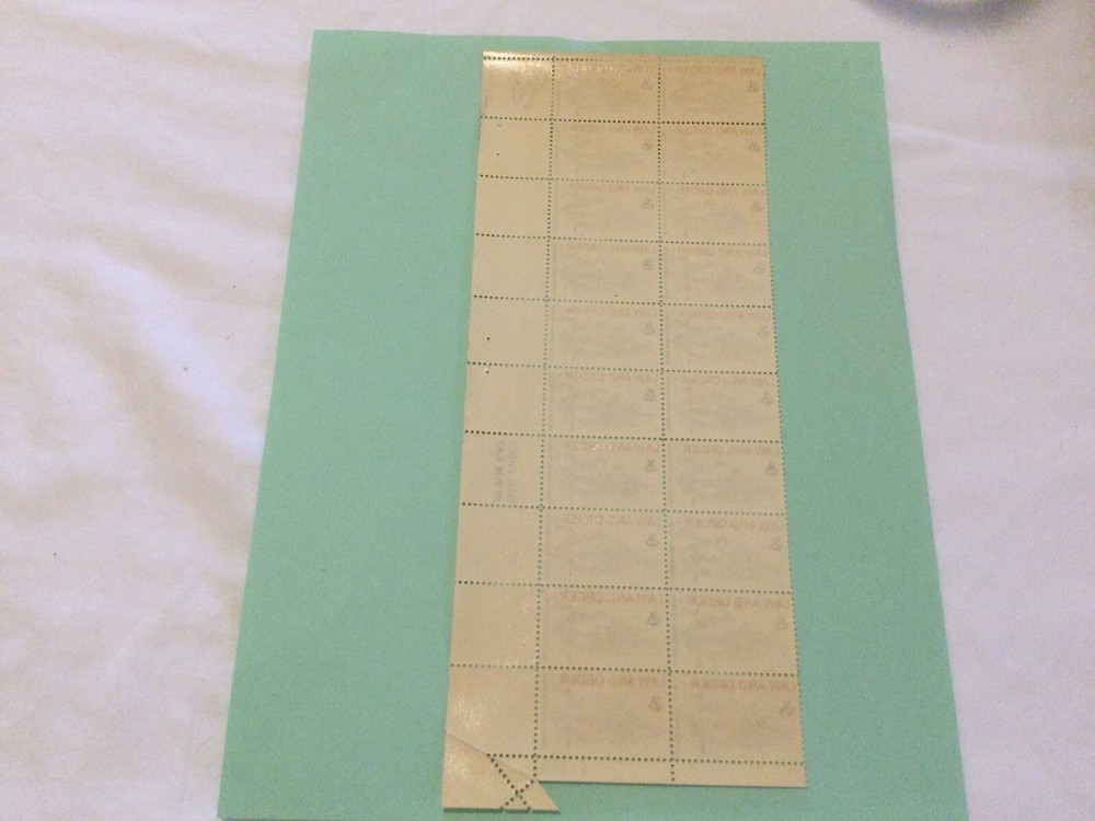 Scott # 1343 “ Fold Over Error” MNH