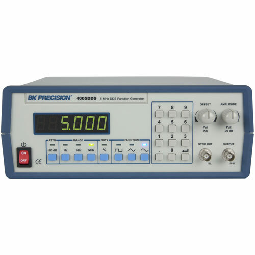 BK Precision 4005DDS DDS Function Generator with 4-Digit Display