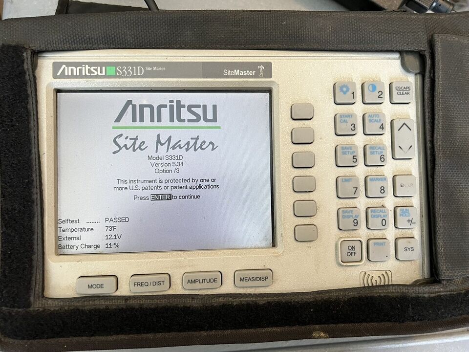 Anritsu S331D Site Master Cable & Antenna Analyzer SiteMaster S331