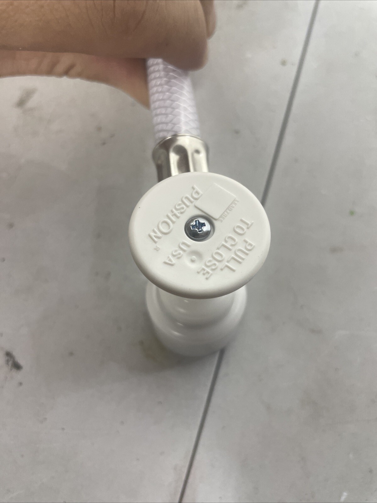 Push On 3/4" Valve PVC Sink Water Supply 16" Hose Line Set 2 Pack Free Shipping