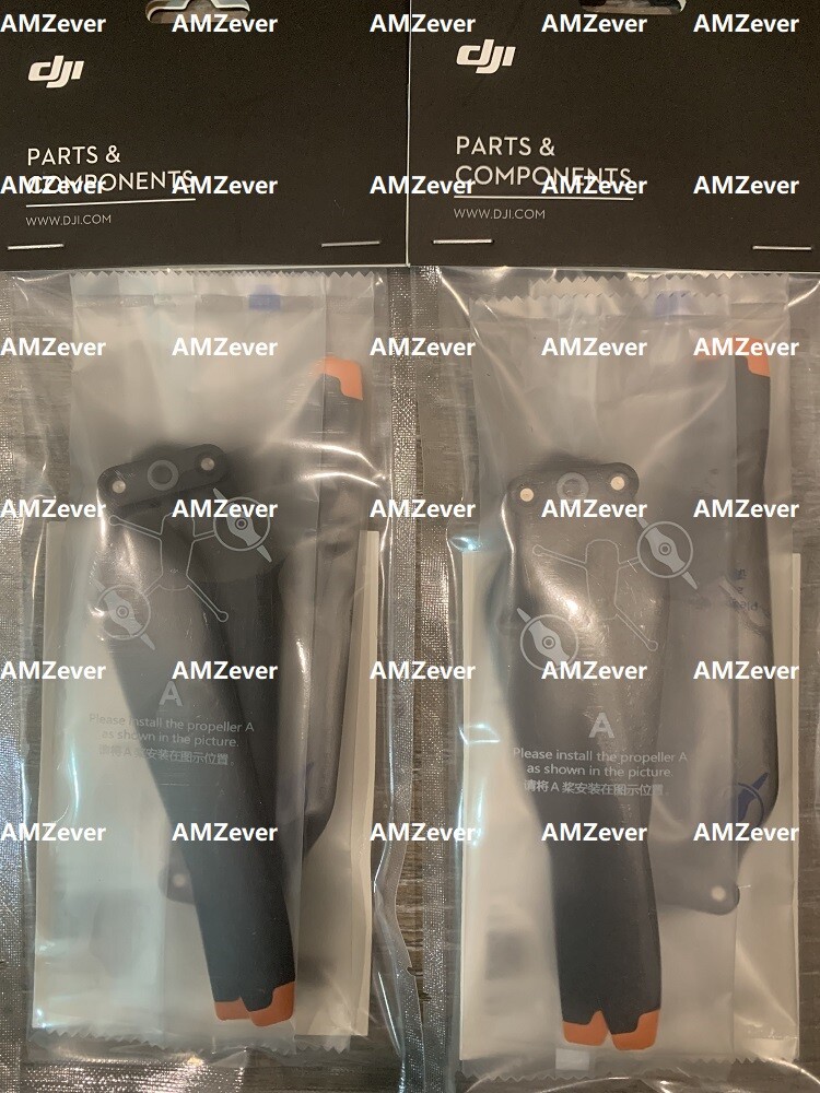 2 pairs - DJI Mavic 3 Low-Noise Propellers X 4 propellers in DJI original bags