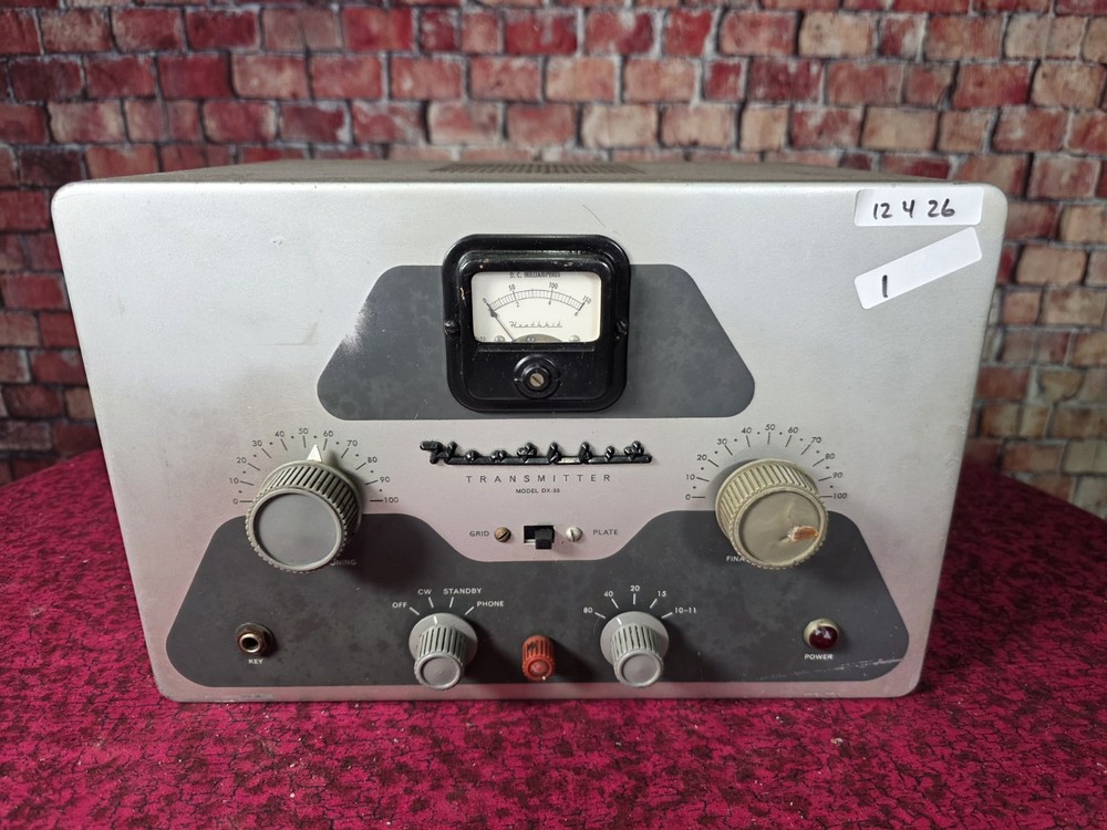 💥Powers On💥 Heathkit DX-35 HAM Transmitter