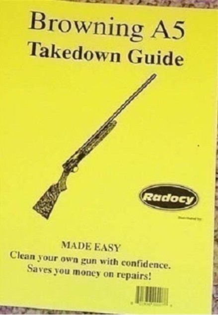 Browning Auto-5 (A5) Semi-Auto Shotgun Takedown Guide – Printed Reference (12)