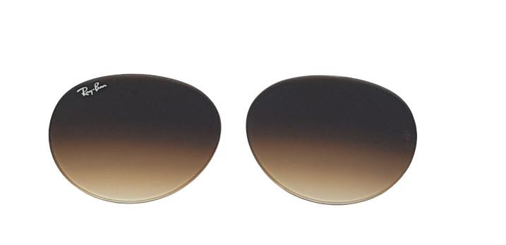 Ray Ban 3447 50 Round - Replacement Lenses - Gradient Brown