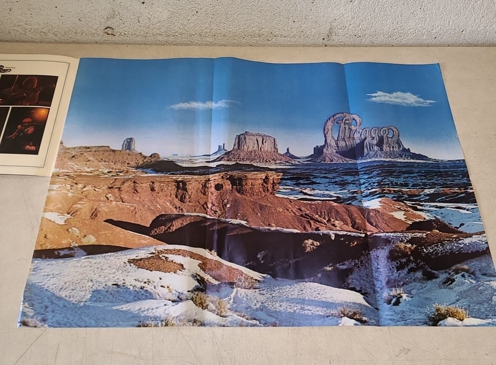 CHICAGO World Tour 1976 Concert Program With Poster!