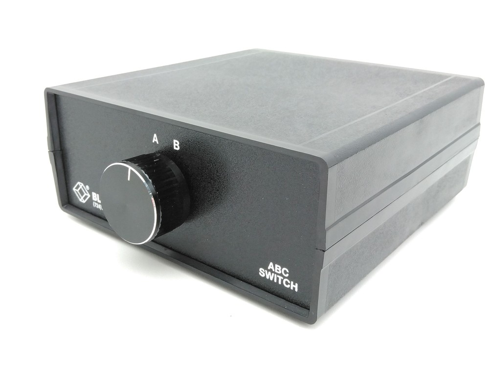 Black Box SWF025A-FFF 2 to 1 Manual Desktop ABC Switch