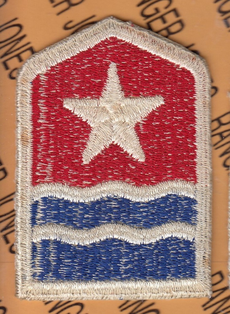 WWII US Army Forces Middle East USAFME ~3.5" patch c/e A