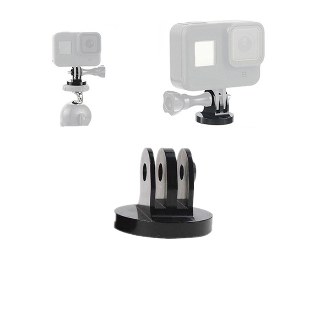 1/4 Thread Alloy Tripod Mount Selfiestick Adapter For Action Camera Universal