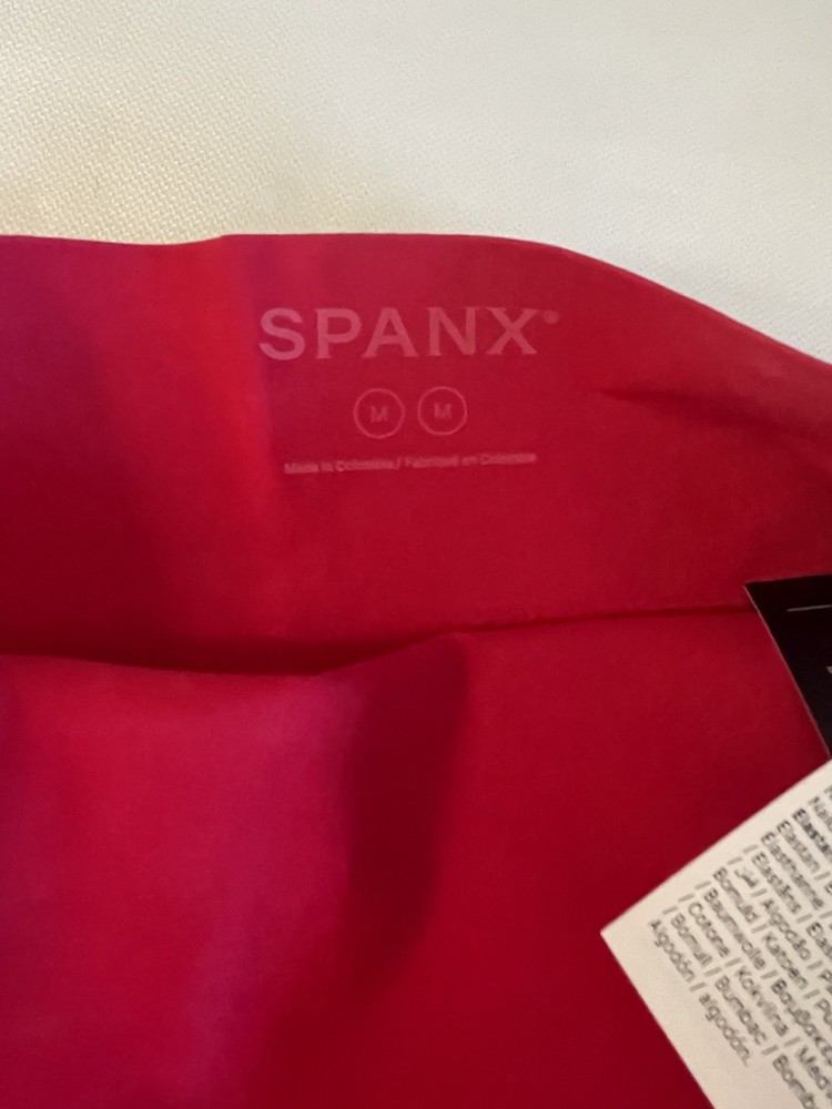 new spanx ecocare fuchsia boyshort size medium