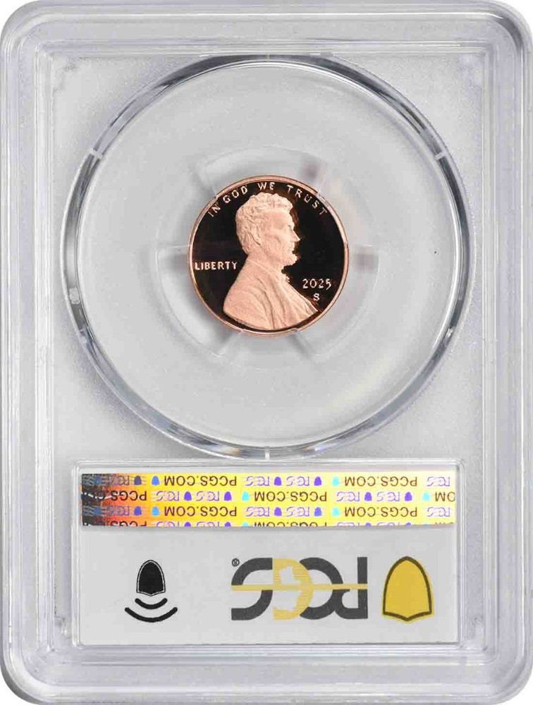 2025-S Lincoln Cent PR70RD DCAM PCGS