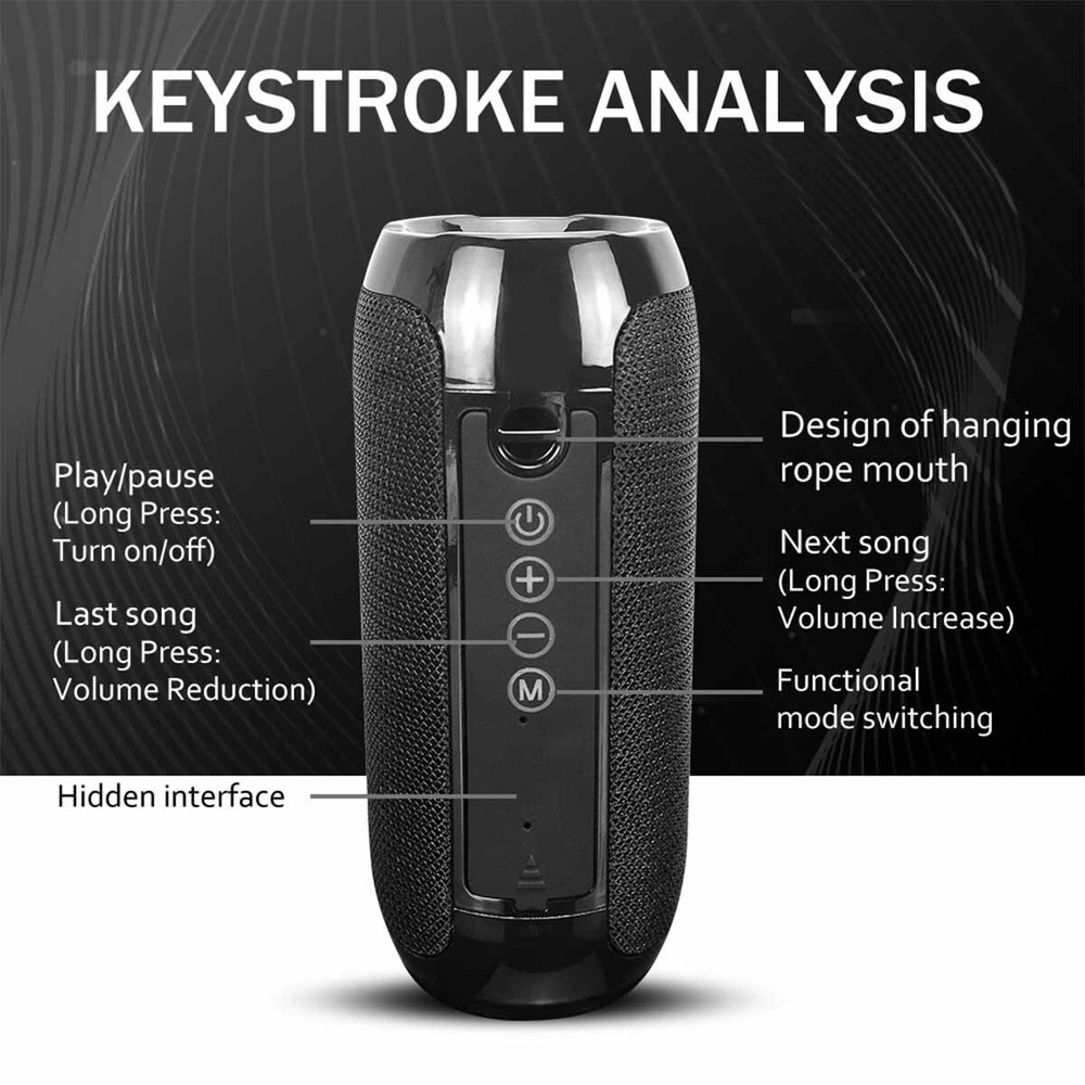 Wireless Bluetooth Speaker For TV Computer Tablets Desktop Stereo Speakers