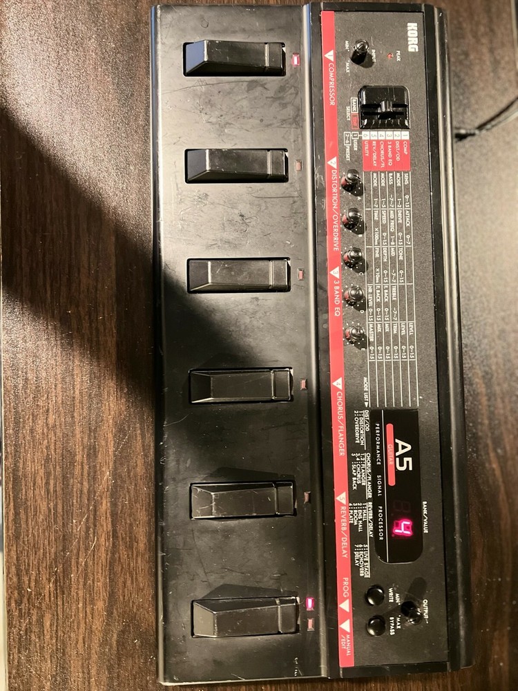 Korg A5 Bass Multi-FX Signal Processor Pedal - Used