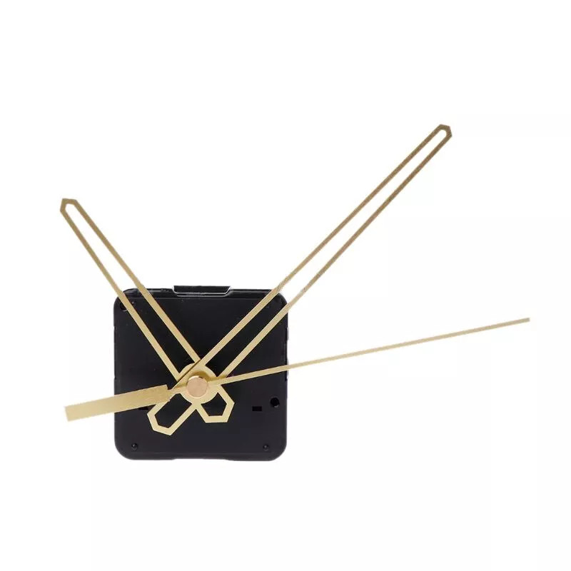 2 Sets Silent Quartz Wall Clock Movement Mechanism Hands Repair Kit DIY Pointer
